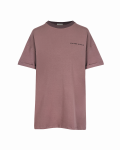 BOYFRIEND T-SHIRT MESH TAUPE