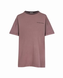 BOYFRIEND T-SHIRT MESH TAUPE