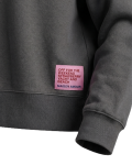 BLUZA OVERSIZE SZARA LOVE ME 
