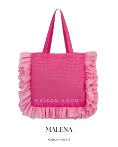 TORBA TOTE BAG MALENA CANDY PINK