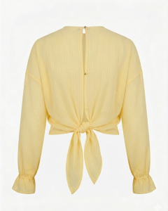 BLUZKA KOSZULOWA BUTTER YELLOW