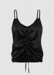 TOP SATIN MANILA BLACK
