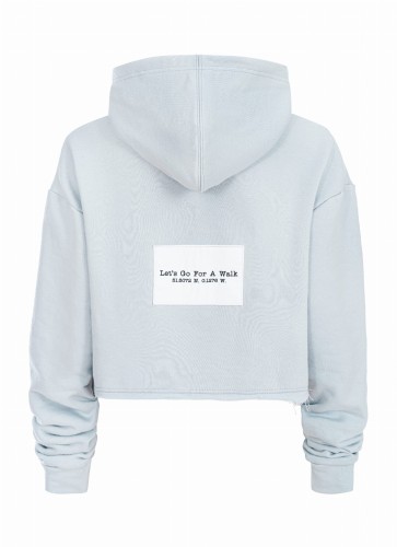 BLUZA Z KAPRUREM BABY BLUE BLĘKITNA SUNDAY WEEKEND