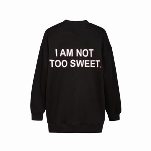 BLUZA BLACK I AM NOT TOO SWEET 